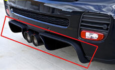 Mini Clubman R55/R56 2007–2014 Achterdiffuser DPT R56 (glanzend zwart) foto 1