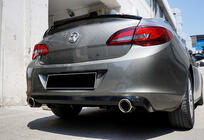 Opel Astra J 2009–2015 Achterdiffuser DPT V-1 (SD, hoogglans zwart) foto 5