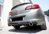 Opel Astra J 2009–2015 Achterdiffuser DPT V-1 (SD, hoogglans zwart) foto 1