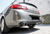 Opel Astra J 2009–2015 Achterdiffuser DPT V-1 (SD, hoogglans zwart) foto 3