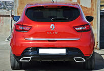 Renault Clio IV 2012–2019 Achterdiffuser DPT V-2 (glanzend zwart) foto 1