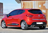 Renault Clio IV 2012–2019 Achterdiffuser DPT V-2 (glanzend zwart) foto 3