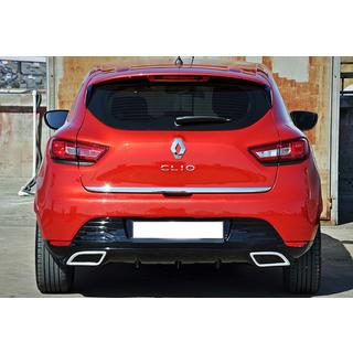 Achterdiffuser DPT V-2 (glanzend zwart) Renault Clio IV 2012–2019 foto 1
