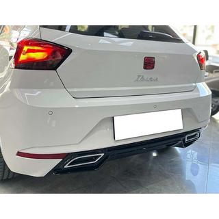 Achterdiffuser DPT V-3 (hoogglans zwart) Seat Ibiza 2017–