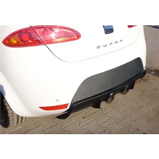 Achterdiffuser DPT V-2 (2009-2012, hoogglans zwart) Seat Leon 2005–2012 foto 2