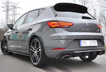 Seat Leon 2013–2020 Achterdiffuser DPT V-1 (2017-2020, hoogglans zwart) foto 1