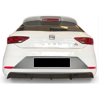 Achterdiffuser DPT V-2 (2017-2020, hoogglans zwart) Seat Leon 2013–2020 foto 2