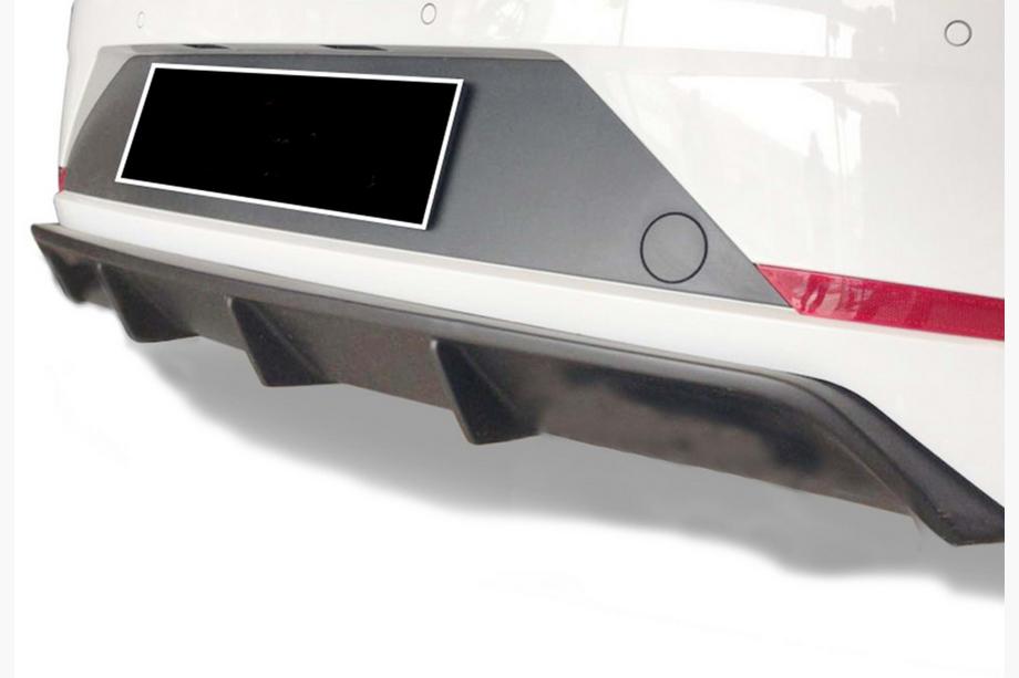 Seat Leon 2013–2020 Achterdiffuser DPT V-2 (2017-2020, hoogglans zwart) Image