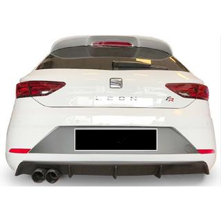 Achterdiffuser DPT V-4 (2017-2020, hoogglans zwart) Seat Leon 2013–2020 foto 1