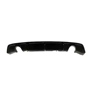 Achterdiffuser DPT V-5 (2017-2020, glanzend zwart) Seat Leon 2013–2020