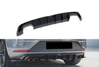 Seat Leon 2013–2020 Achterdiffuser DPT V-6 (2017-2020, hoogglans zwart) foto 1