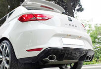 Seat Leon 2013–2020 Achterdiffuser DPT V-7 (2013-2016, hoogglans zwart) foto 1