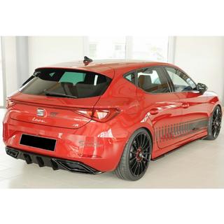 Achterdiffuser DPT V-2 (glanzend zwart) Seat Leon 2020– foto 3