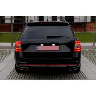 Achterdiffuser DPT V-2 (LB/SW, hoogglans zwart) foto 3