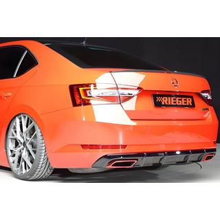 Achterdiffuser DPT V-1 (glanzend zwart) Skoda Superb 2015–2024 foto 1