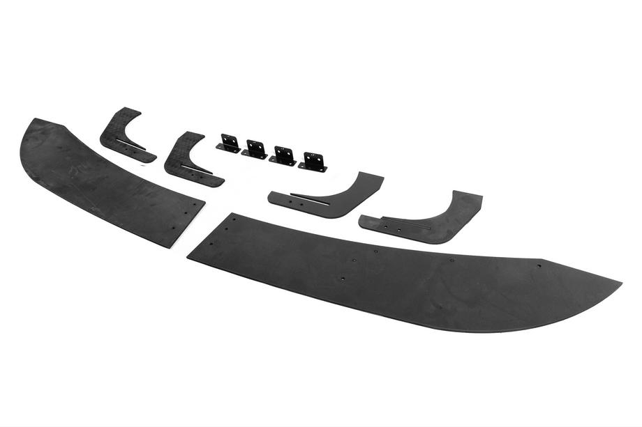 Volkswagen Golf 5 2003–2009 Achterdiffuser DPT V-1 (mat zwart) Image