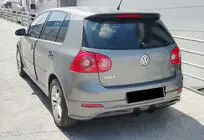 Volkswagen Golf 5 2003–2009 Achterdiffuser DPT V-2 (spuitklaar) foto 3