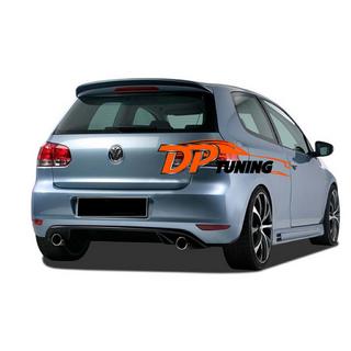 Achterdiffuser DPT V-1 (voor Base, hoogglans zwart) Volkswagen Golf 6 2008–2014 foto 1