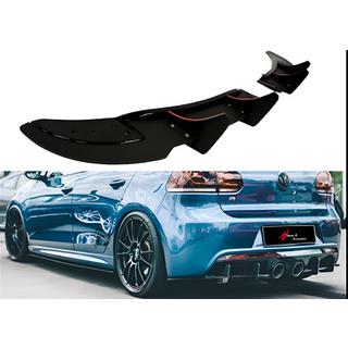 Achterdiffuser DPT V-2 (mat zwart) Volkswagen Golf 6 2008–2014 foto 1