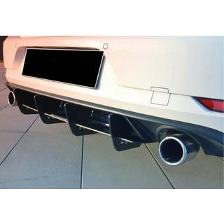 Achterdiffuser DPT V-2 (voor GTI, 2017-2019, mat zwart) Volkswagen Golf 7/E-Golf 2012–2020 foto 1