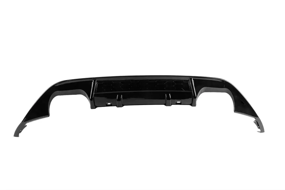 Volkswagen Golf 7/E-Golf 2012–2020 Achterdiffuser DPT V-1 (voor GTI, 2012-2017, hoogglans zwart) Foto 2