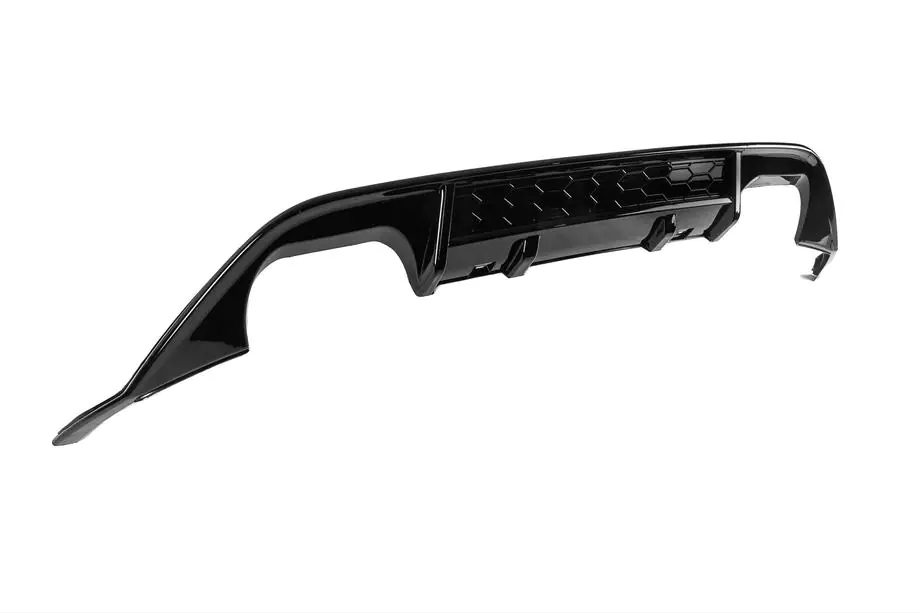 Volkswagen Golf 7/E-Golf 2012–2020 Achterdiffuser DPT V-1 (voor GTI, 2012-2017, hoogglans zwart) Foto 4