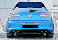 Volkswagen Golf 7/E-Golf 2012–2020 Achterdiffuser DPT V-4 (voor R / R-Line, 2012-2019, mat zwart) foto 3