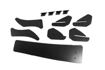 Volkswagen Golf 7/E-Golf 2012–2020 Achterdiffuser DPT V-4 (voor R / R-Line, 2012-2019, mat zwart) foto 7