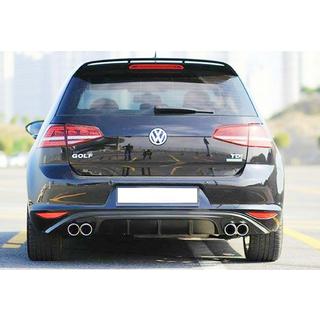 Achterdiffuser DPT V-6 (2012-2017, hoogglans zwart) Volkswagen Golf 7/E-Golf 2012–2020 foto 2