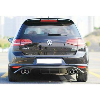 Achterdiffuser DPT V-6 (2012-2017, hoogglans zwart) Volkswagen Golf 7/E-Golf 2012–2020 foto 4