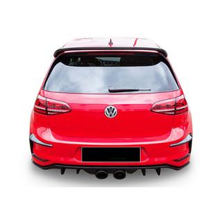 Achterdiffuser DPT V-7 (2012-2017, hoogglans zwart) Volkswagen Golf 7/E-Golf 2012–2020 foto 2