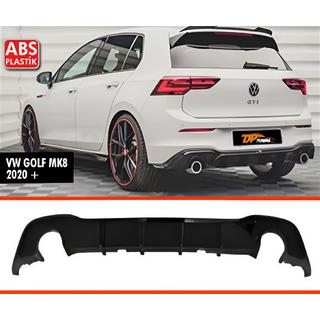 Achterdiffuser DPT V-1 (hoogglans zwart) Volkswagen Golf 8 2019–
