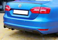 Volkswagen Jetta 2011–2018 Achterdiffuser DPT (2011-2014, hoogglans zwart) foto 1