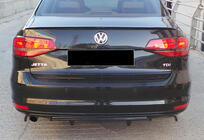 Volkswagen Jetta 2011–2018 Achterdiffuser DPT (2014-2018, glanzend zwart) foto 3
