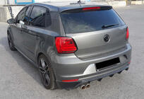 Volkswagen Polo 2010–2017 Achterdiffuser DPT (2014-2017, hoogglans zwart) foto 4