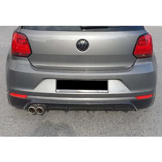 Achterdiffuser DPT (2014-2017, hoogglans zwart) Volkswagen Polo 2010–2017 foto 3