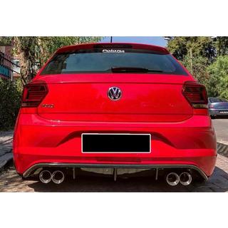 Achterdiffuser DPT V-2 (glanzend zwart) Volkswagen Polo 2017– foto 1