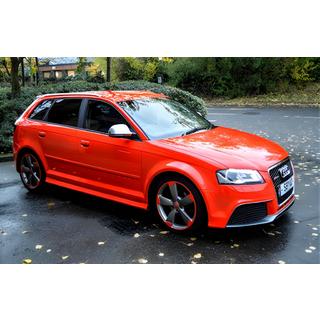 DPT side skirts (2005-2008, glanzend zwart) Audi A3 2003–2012