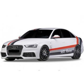 Sideskirts DPT V-1 (voor lakken) Audi A4 B8 2007–2015 foto 3