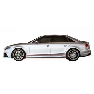 Sideskirts DPT V-1 (voor lakken) Audi A4 B8 2007–2015 foto 2