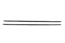 Audi A4 B8 2007–2015 Sideskirts DPT V-2 (hoogglans zwart) foto 3