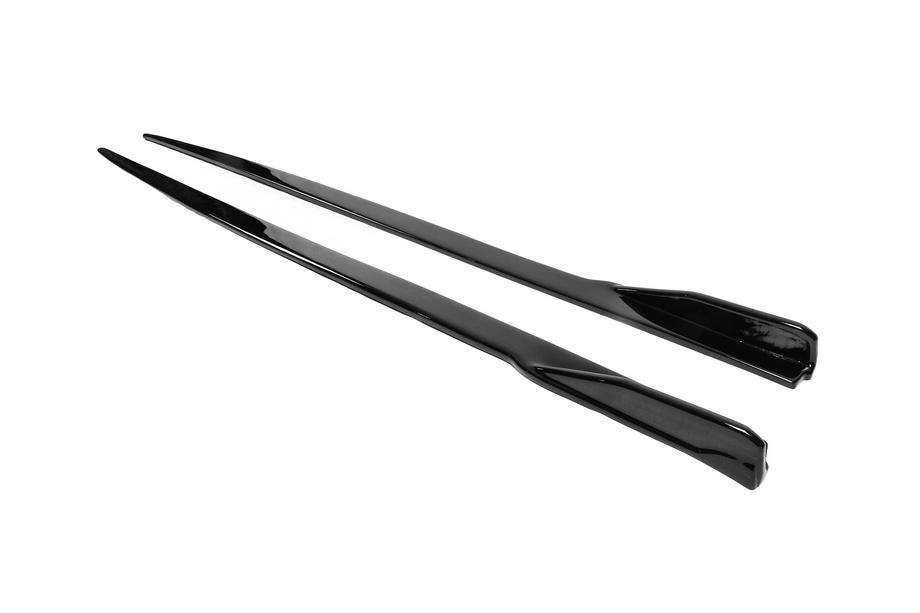 BMW 3 Serie F30/F31 2012–2019 Sideskirts DPT V-2 (voor M-Sport sideskirts, hoogglans zwart) Foto 2