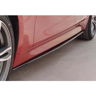 DPT V-3 dorpeloverlays (voor M-Sport dorpels, hoogglans zwart) BMW 3 Serie F30/F31 2012–2019 foto 1