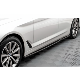 DPT V-2 dorpel extensions (voor M-Sport/M5 dorpels, hoogglans zwart)