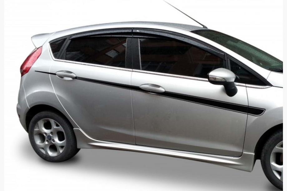 Ford Fiesta 2008–2017 Side skirts DPT V-1 (HB, te spuiten) Image