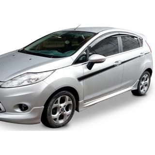 Sideskirts DPT V-2 (HB, zwart hoogglans) Ford Fiesta 2008–2017 foto 2