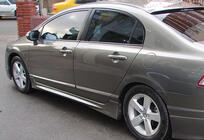 Honda Civic Sedan VIII 2006–2011 DPT sideskirts (voor lakken) foto 3