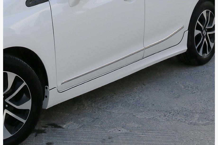 Honda Civic Sedan IX 2011–2016 DPT sideskirts (voor lakken) Image