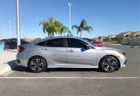 Honda Civic Sedan X 2016–2021 Sideskirts DPT V-1 (voor lakken) foto 2