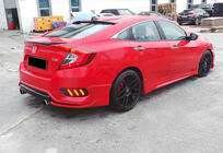 Honda Civic Sedan X 2016–2021 Sideskirts DPT V-3 (spuitklaar) foto 2